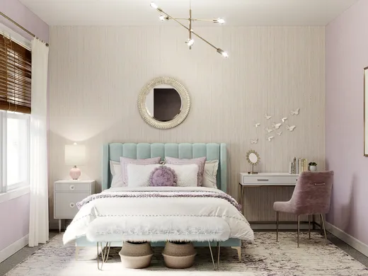 Bedroom · Glam designed by Fendy