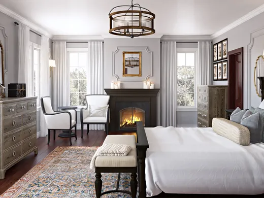 Bedroom · Traditional designed by Chelsea