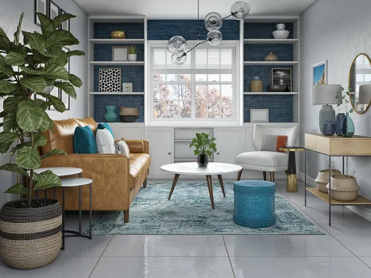 Living Room · Bohemian designed by Amanda
