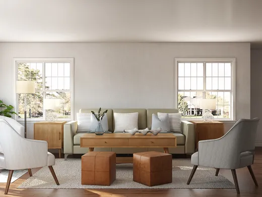 Living Room · Contemporary designed by Ghianella