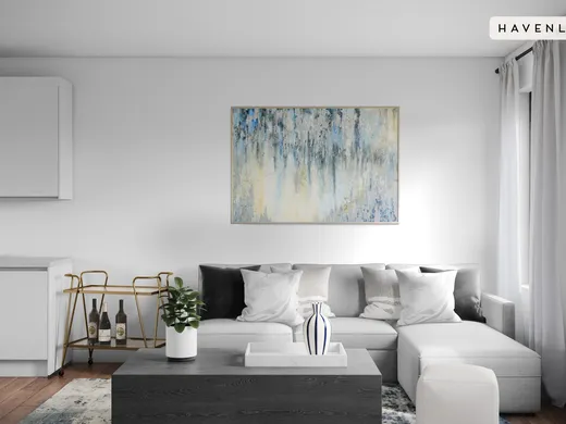 Living Room · Transitional designed by Brittney