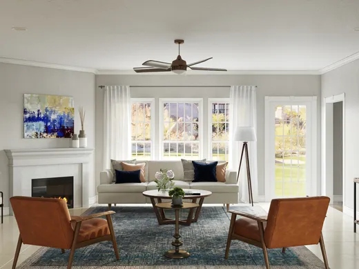 Living Room · Coastal designed by Fendy