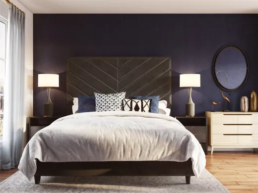 Bedroom · Contemporary designed by Noorulain