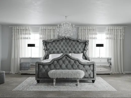 Bedroom · Eclectic designed by Julio