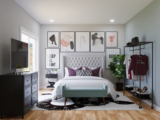 Bedroom · Modern designed by Marie