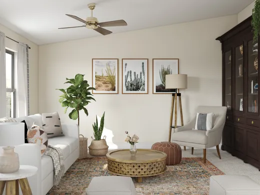Living Room · Bohemian designed by Chelsey