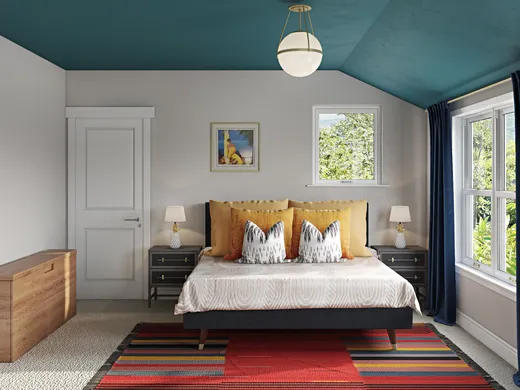 Bedroom · Eclectic designed by Leah