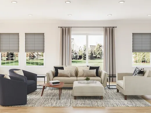 Living Room · Contemporary designed by Michela