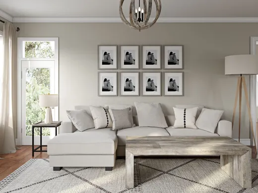 Living Room · Contemporary designed by Rocio