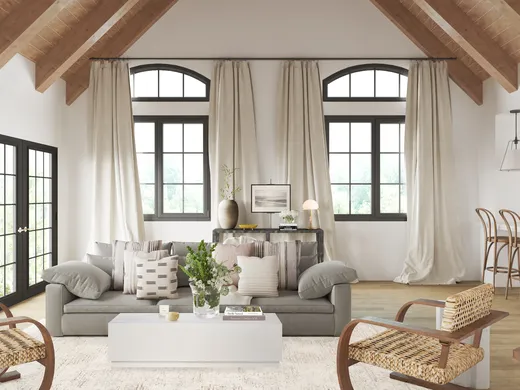 Living Room · Contemporary designed by Shelby