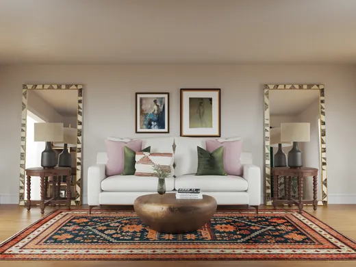 Living Room · Eclectic designed by Isabella