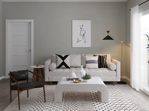 Living Room · Contemporary designed by Andrea