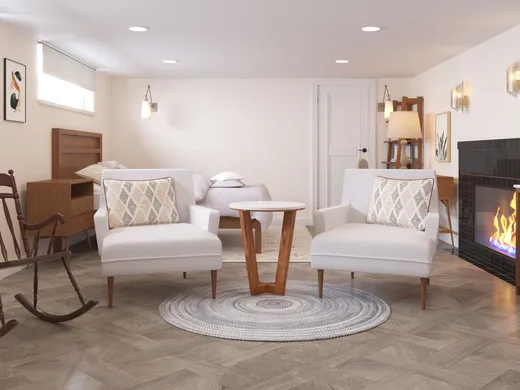 Bedroom · Contemporary designed by Katie