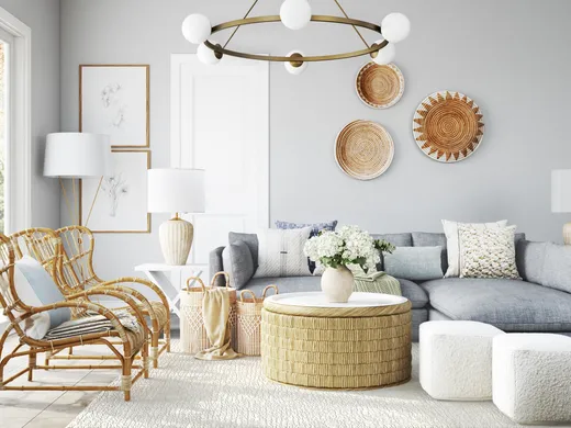 Living Room · Bohemian designed by Maria