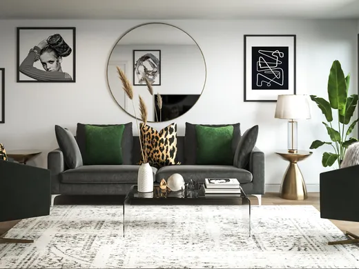 Living Room · Modern designed by Brian