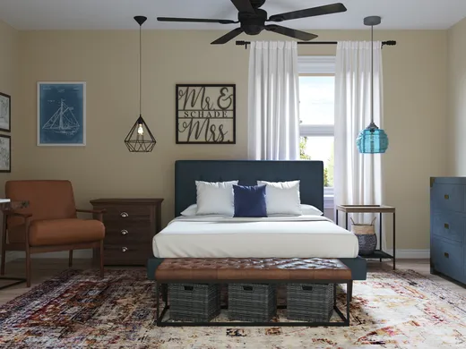 Bedroom · Coastal designed by Elyse