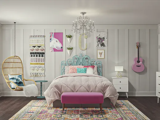 Bedroom · Eclectic designed by Christina