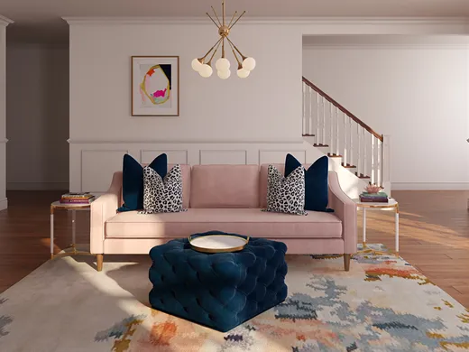 Living Room · Contemporary designed by Randi