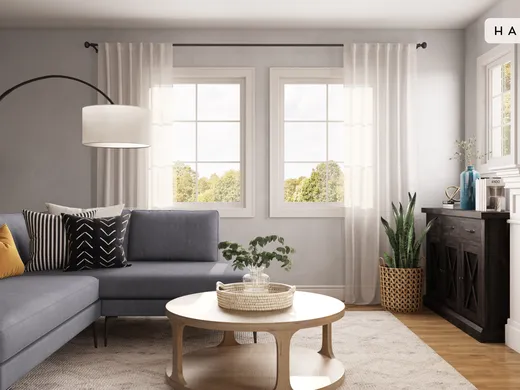 Living Room · Farmhouse designed by Amanda