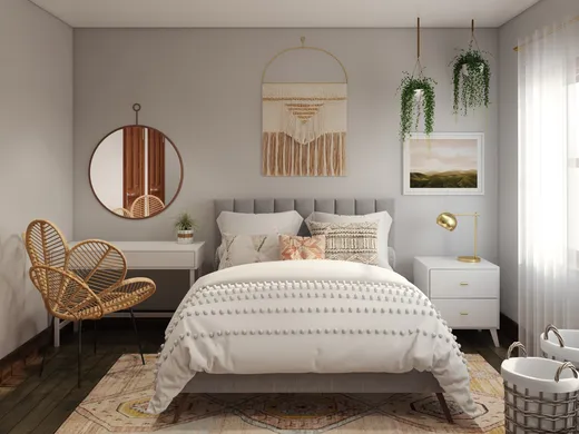 Bedroom · Eclectic designed by Wendy