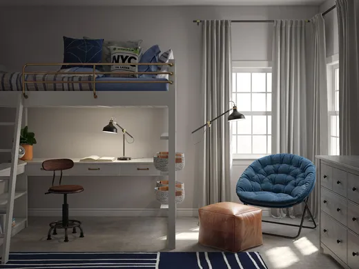 Bedroom · Midcentury Modern designed by Isabella
