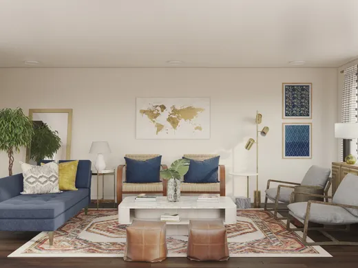 Living Room · Bohemian designed by Katie