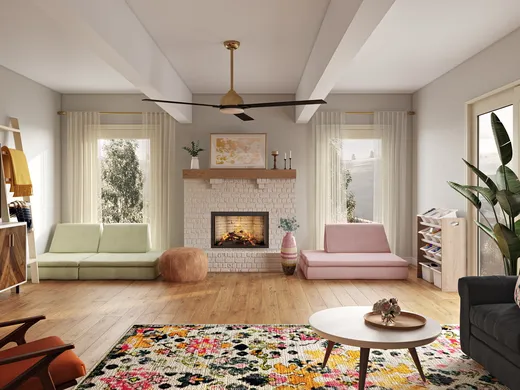 Living Room · Modern designed by Jessica