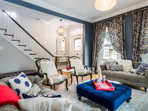 Living Room · Contemporary designed by Griffin
