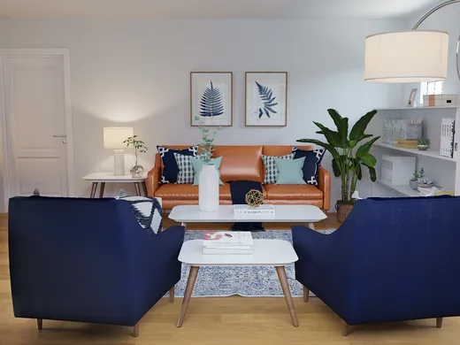 Living Room · Bohemian designed by Katie