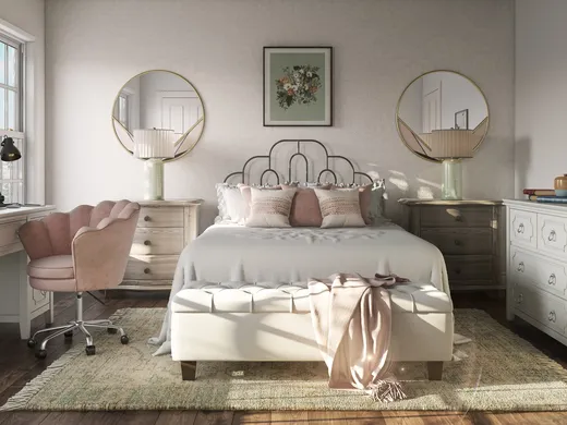 Bedroom designed by Miranda