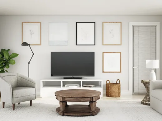 Living Room · Coastal designed by Elizabeth