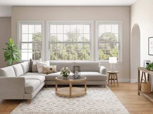 Living Room · Contemporary designed by Nicole