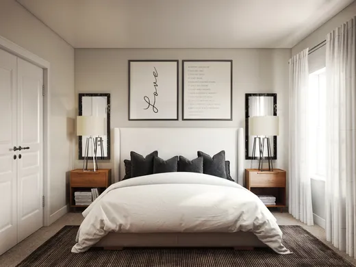 Bedroom · Eclectic designed by Julio