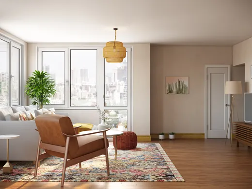 Living Room · Eclectic designed by Masooma