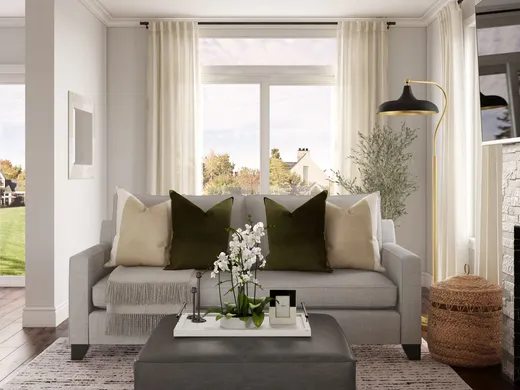 Living Room · Contemporary designed by Amy