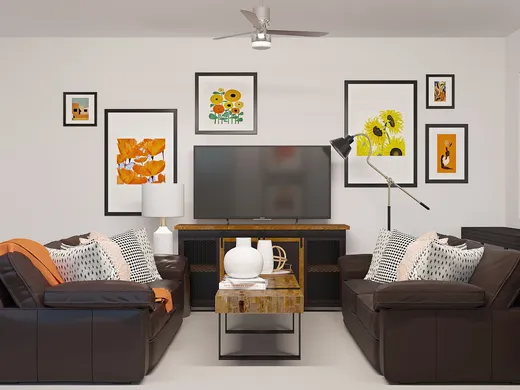 Living Room · Contemporary designed by Natalie