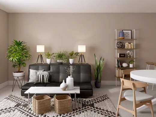 Living Room · Industrial designed by Megan