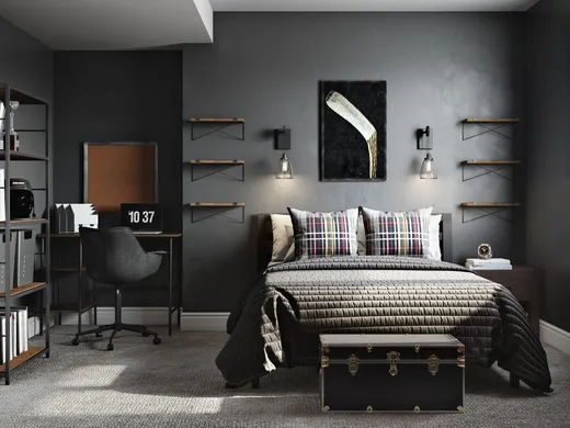 Bedroom · Contemporary designed by Debbie