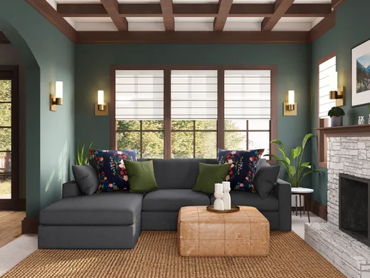 Living Room · Eclectic designed by Adrian