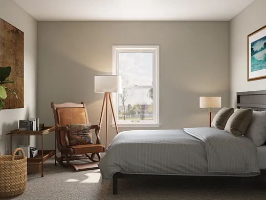 Bedroom · Farmhouse designed by Brad