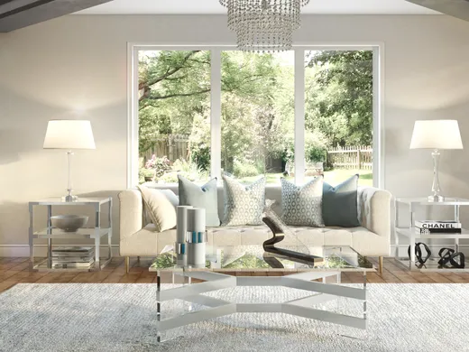 Living Room · Glam designed by Kheirieh
