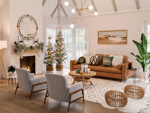 Living Room · Bohemian designed by Fendy