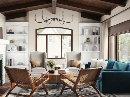 Living Room · Modern designed by Leah