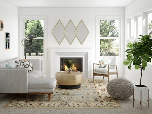 Living Room · Bohemian designed by Melanie