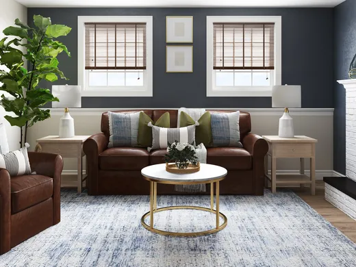 Living Room · Farmhouse designed by Kaity
