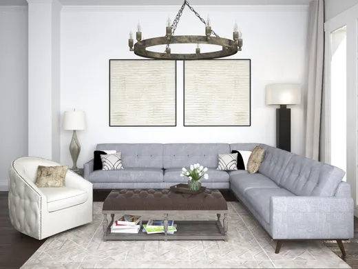 Living Room · Contemporary designed by Stephanie