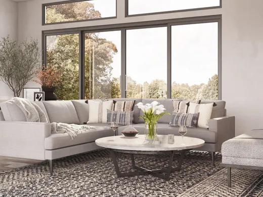 Living Room · Contemporary designed by Brady