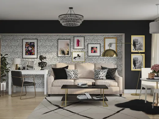 Living Room · Modern designed by Namita
