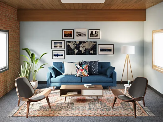 Office · Midcentury Modern designed by Makenzie