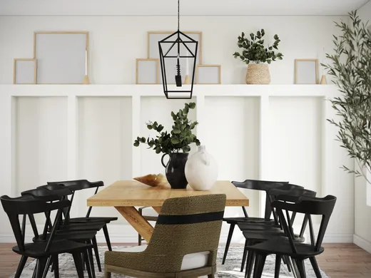 Dining Room · Farmhouse designed by Kaity